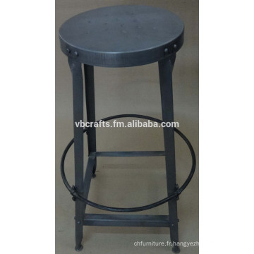 Tabouret de bar en fer